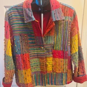 Colorful Patchwork Women's Jacket